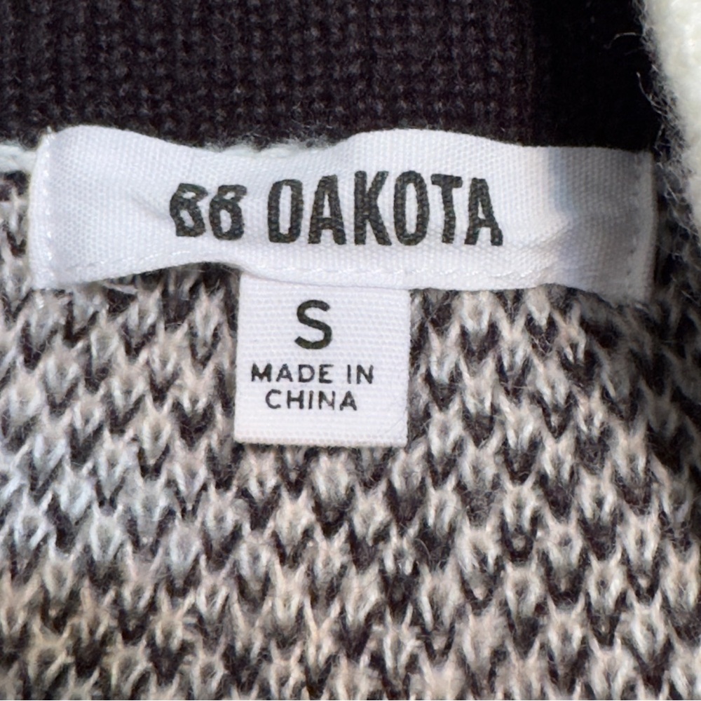 BB DAKOTA Leopard Print Open Front Cardigan Sweater S - Picture 8 of 9